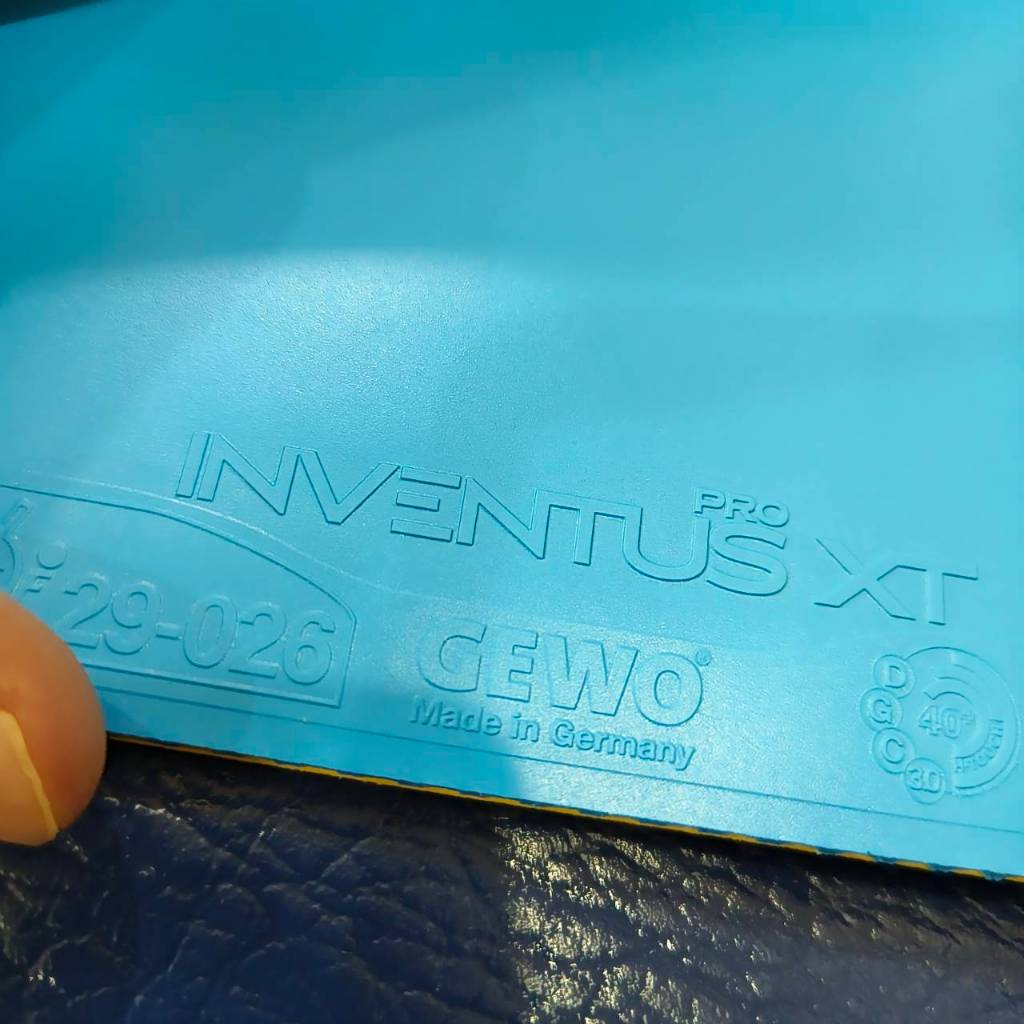 ยางปิงปอง Gewo INVENTUS Series รุ่นใหม่ล่าสุด ลงตัวทั้งสปีดและสปิน และยังควบคุมได้ดี มี 3 สีให้เลือก - รูปที่ 6