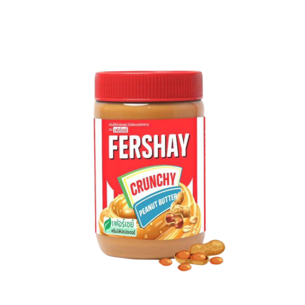 เฟอร์เชย์ เนยถั่ว 🥜​​ Fershay Peanut Butter 510g.