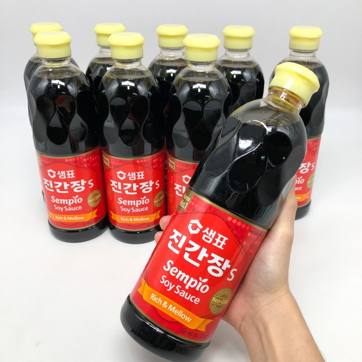 Sempio SOYSAUCE JIN S 860ML จินเอส ซอสถั่วเหลืองเกาหลี 진간장 - รูปที่ 2