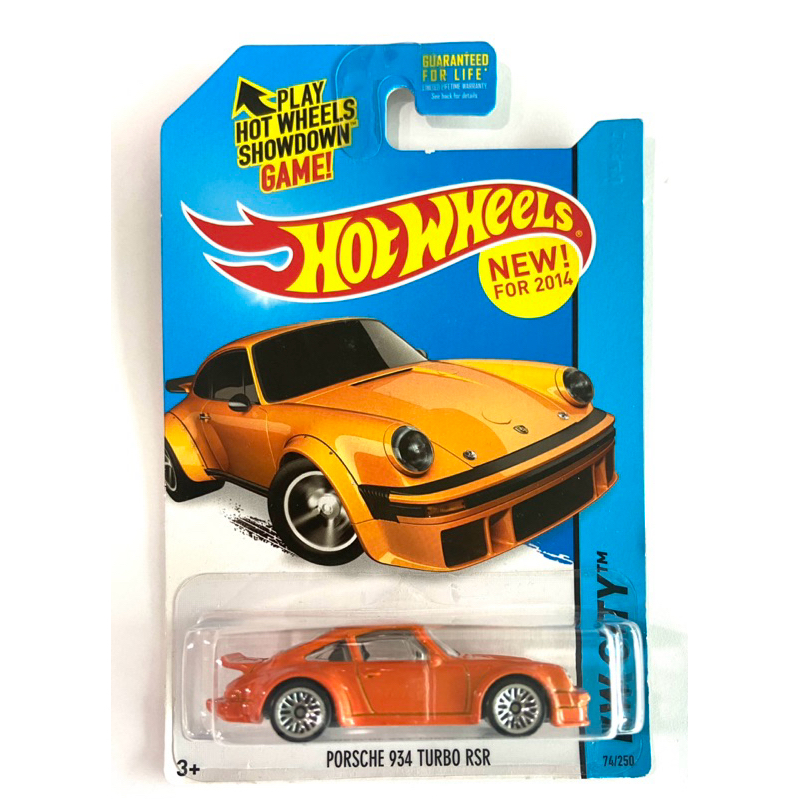 Hot Wheels | PORSCHE 934 TURBO RSR🧡| ✈️สินค้าแพคอเมริกา🇺🇸|‼️แพคยับ มุมยับ‼️