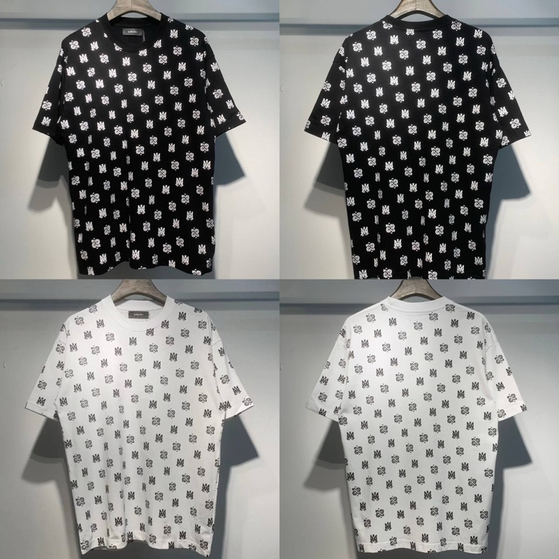เสื้อยืดAmiri โลโก้ลายทั้งตัว งานสุดตาราง