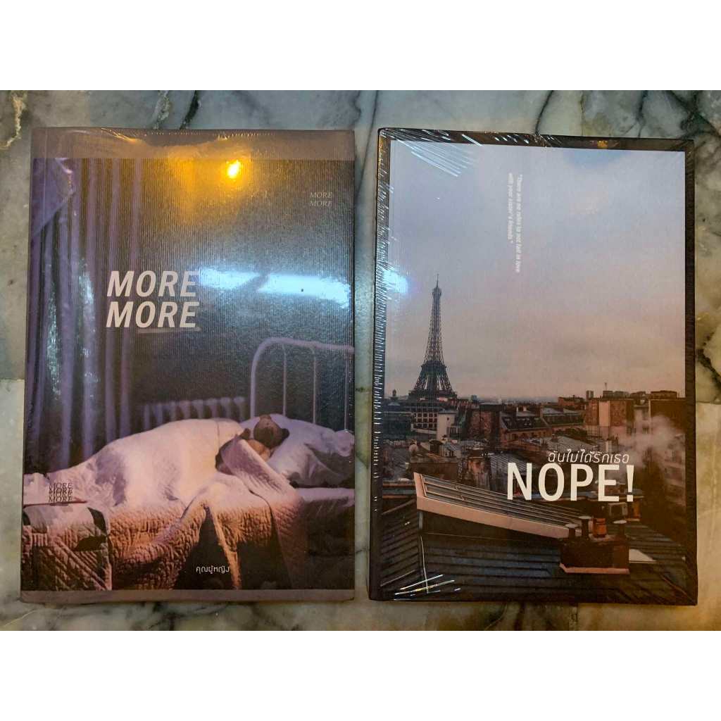 [พร้อมส่ง มือ 1 ในซีล] หนังสือนิยายยูริ Yuri Nope! ฉันไม่ได้รักเธอ/More & More ปกเก่า แต่งโดย คุณผู้