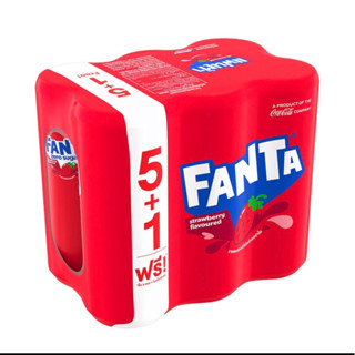 แฟนต้า(น้ำแดงกระป๋อง)325แพ็ค6**สังสินค้าได้ไม่เกิน2** (กล่อง…