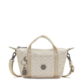 Kipling ของแท้ 💯% รุ่น ART Compact สี Signature Beige กระเป๋าถือขนาดมินิ สไตล์ยอดนิยมตอนนี้เลยค่ะ