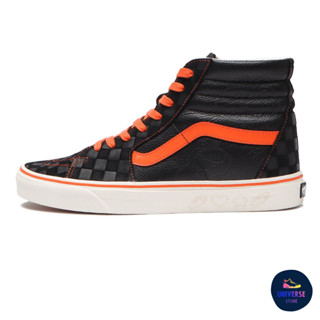 [ของแท้ ส่งฟรี PRE-ORDER] VANS SK8-HI (YOR) BLACK/ORAN