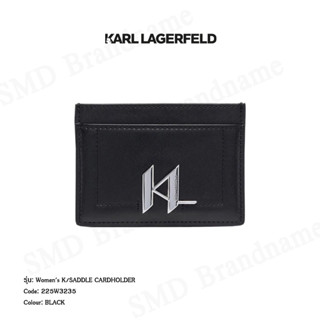 KARL LAGERFELD กระเป๋าใส่การ์ด รุ่น Womens K/SADDLE CARDHOLDER Code: 225W3235