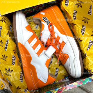 adidas ของแท้ 100% m&amp;ms Forum Lo 84 สีส้ม