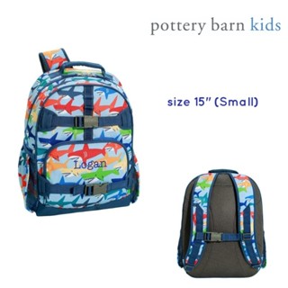 กระเป๋าเป้เด็ก ลายฉลาม จาก 🇺🇸: Poterry Barn Kid Sharks  Backpack