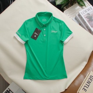 เสื้อกีฬาหญิง เสื้อคอปก มี 8 สี ใส่ตีกอล์ฟ