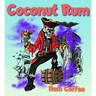 เมล็ดกาแฟอาราบีก้าคั่วกลาง Coconut Rum 250กรัม