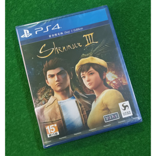PS4 SHENMUE III (MULTI-LANGUAGE) Day 1 Edition Zone 3 ของใหม่ซีล
