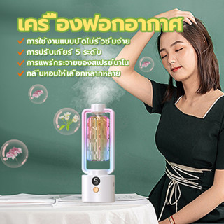 เครื่องอโรม่า เครื่องฟอกอากาศ น้ำหอมปรับอากาศ สเปรย์ระดับนาโน กระจายกลิ่นหอมยาวนาน