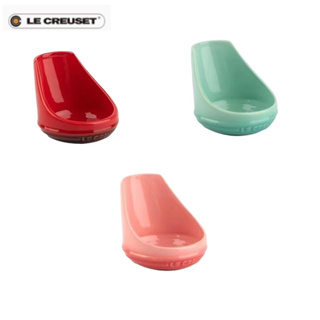 LE CREUSET ของแท้ สโตนแวร์พอร์ซเลนช้อนซุปชั้นวางอุปกรณ์จัดเก็บในครัวแฟชั่นสร้างสรรค์ไม้พายRackแท้จริง