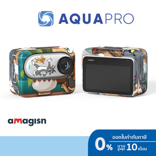 Insta360 GO 3 aMagisn Stickers Protective Skin Film No.4D Tom &amp; Jerry สติกเกอร์ฟิล์ม ป้องกันรอยขีดข่วน By Aquapro