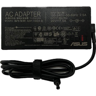 Asus Adapter ของแท้ 20V/7.5A 150W 6.0*3.7mm สายชาร์จ ASUS TUF Gaming A15 FA506I TUF Gaming F15 FX506LH (asus009)