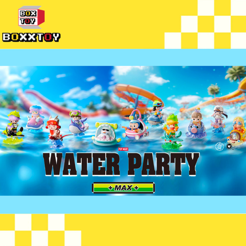 🌈 Popmart Water Party 🌈   Popmart Water Party ค่าย popmart blind boxs กล่องสุ่ม art toys
