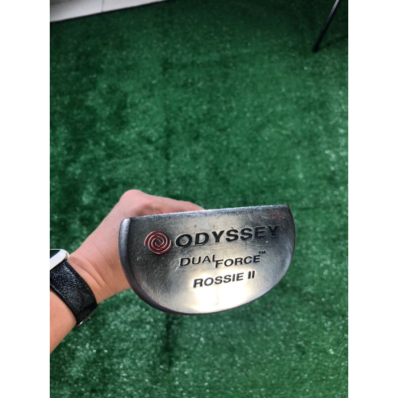 ไม้กอล์ฟมือสอง พัตเตอร์ Odyssey Dual Force Rossie II ยาว 34 นิ้ว