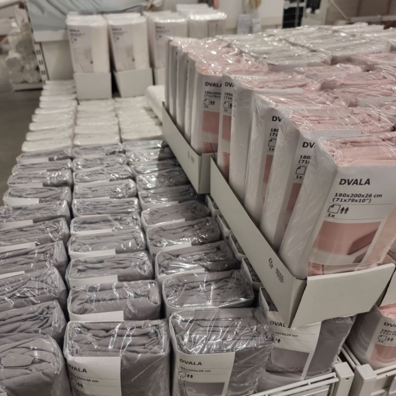 IKEA แท้💥ลดราคา พร้อมส่ง ผ้าปูที่นอนรัดมุม