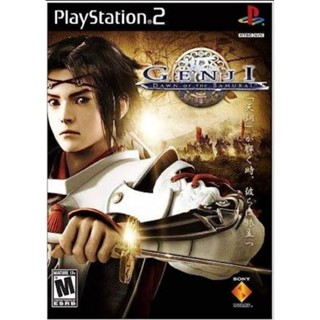 แผ่นเกมส์Ps2 - Genji Dawn of the samurai เกมซามูไรผจญภัย (เก็บปลายทางได้)✅️