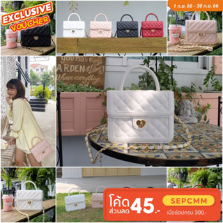 กระเป๋าสะพายPeony Coco box พร้อมถุงแบรนด์ No.NY-801