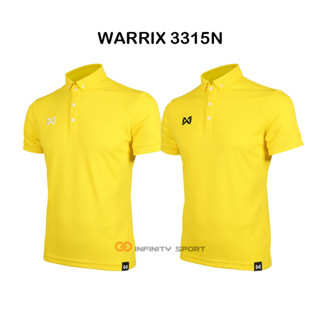 Warrix เสื้อโปโล 3315N สีเหลือง