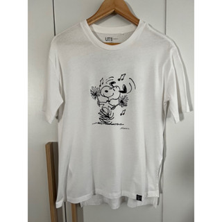 เสื้อยืด Uniqlo snoopy อก 32-36”