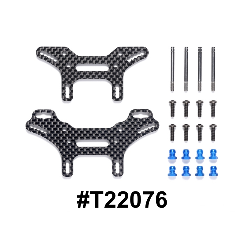 New TAMIYA 22076 XV-02 SHORT DAMPER STAY SET