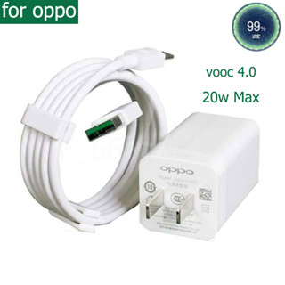 Original 1:1 OPPO AK-779 สายชาร์จ 1M 2M VOOC 4.0 Micro Charger 20W VOOC 5V-4A