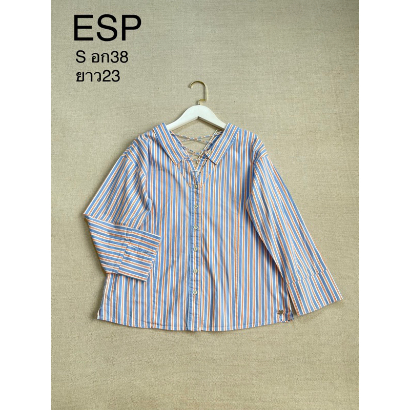 ESP เสื้อ ผ้าฝ้าย สภาพดีไม่มีตำหนิ