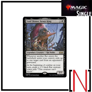 [MTG][Single][WOE] Lord Skitter, Sewer King ระดับ Rare [ภาษาอังกฤษ]