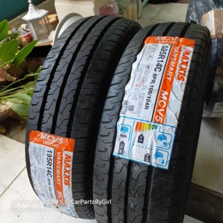 (ราคาต่อเส้น)ยางใหม่ปี 21 Maxxis MCV5 195R14 รถตู้ ปิกอัพ สำหรับบรรทุก