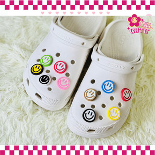 ตัวติดรองเท้า Crocs Jibbitz ลาย Smile สินค้าพร้อมส่งจากไทย จัดส่งเร็ว