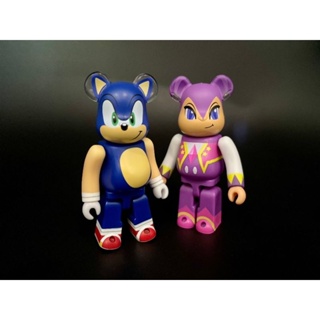 (ของแท้)คู่ Be@rbrick Series 46 Cute &amp; Secret Cute: SONIC &amp; NIGHTS (bearbrick)