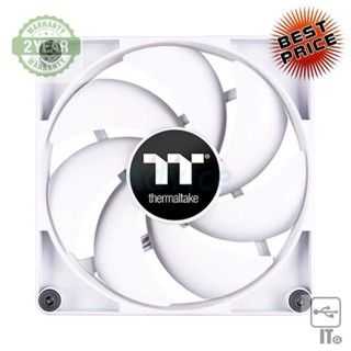 FAN CASE 14CM THERMALTAKE CT140 PC WHITE (PACK2, CL-F152-PL14WL-A) ประกัน 2Y พัดลมเคส