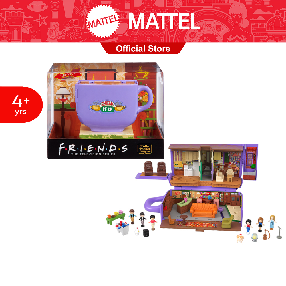 Polly Pocket Collector Friends Compact พอลลี่ พ็อกเก็ต รุ่นสะสม ซีรี่ส์เฟรนด์ HKV74
