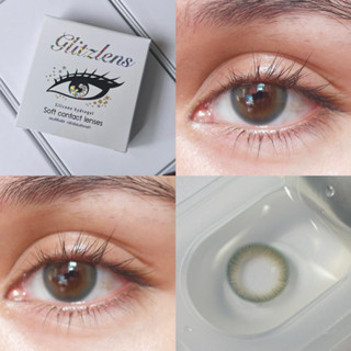 GLITZLENS HARF GREEN คอนแทคเลนส์รายเดือน วัสดุSilicone hydrogel เหมาะสำหรับคนตาแห้งง่าย