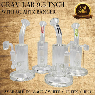 แจกันแก้ว Grav lab with Quartz Banger 9.5 Inch