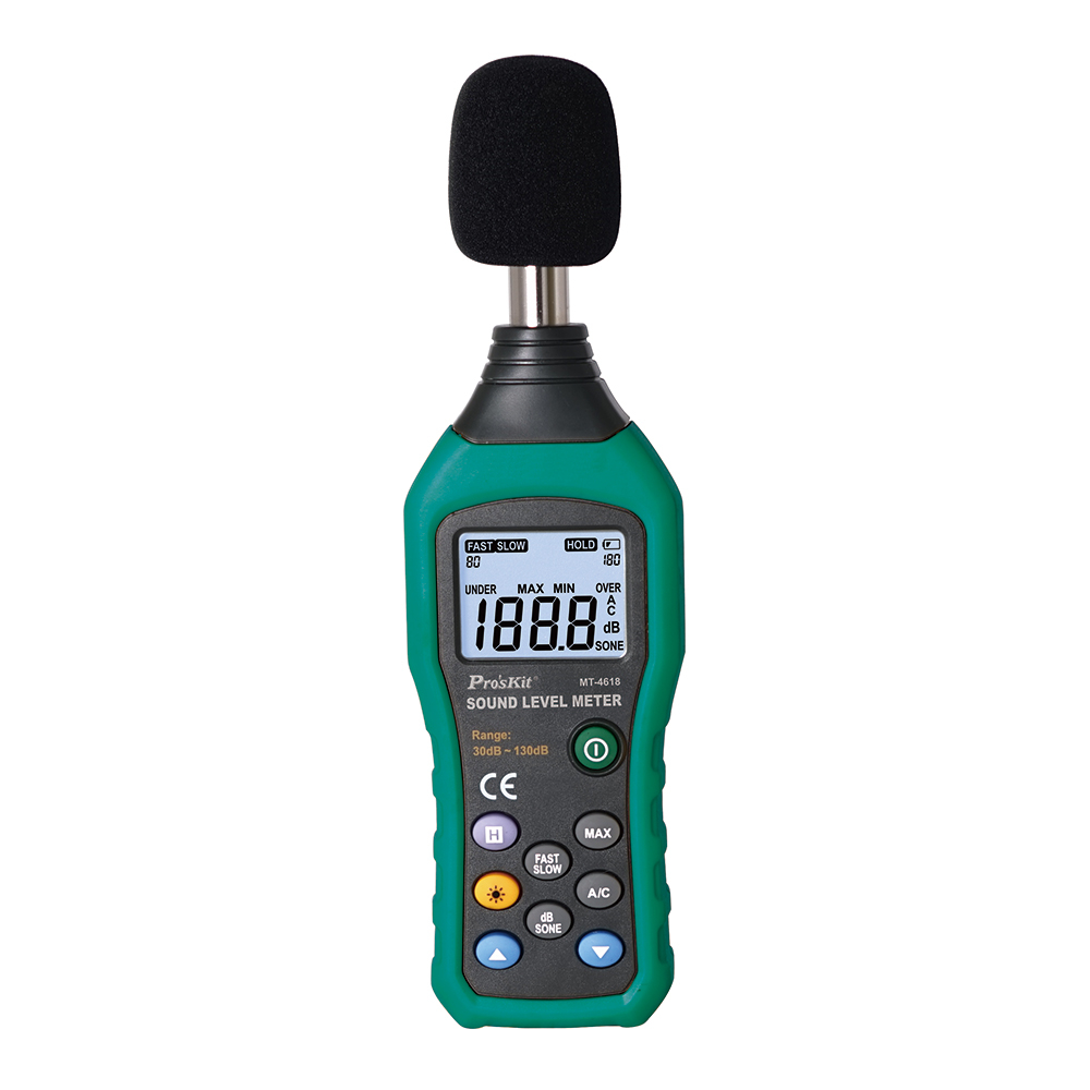 Pro'sKit   เครื่องวัดระดับเสียง Sound Level Meter Pro'sKit MT-4618