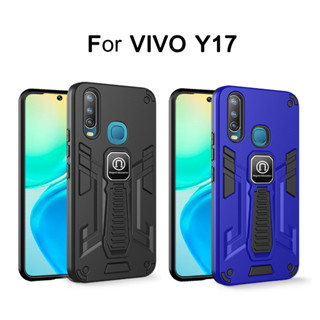 [สินค้าพร้อมส่ง] Case VIVO Y11 Y12 Y15 Y17 Y20 Y12A Y12S Y35 Y22S Y22 V21 V23 Y21 Y33S Y33T T1X เคสขาตั้งกันกระแทก