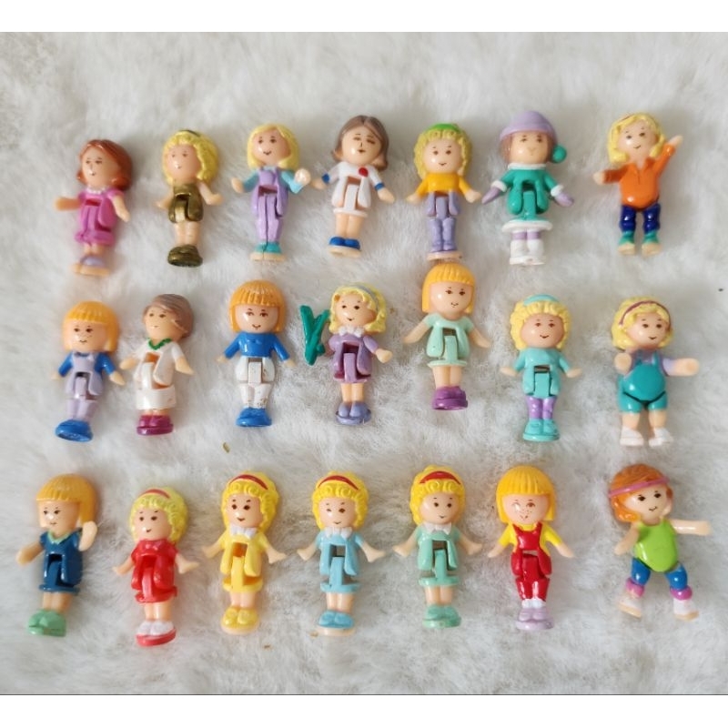 **มือสอง** ตัวเล่น พอลลี่ พ็อคเก็ต บลูเบิร์ด แยกขายเป็นตัวนะคะ กดเลือกได้เลย Used Vintage Polly pocket Bluebird