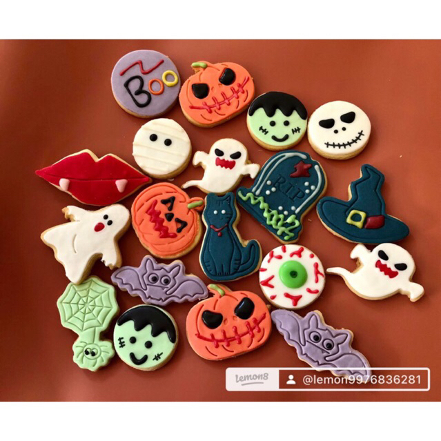 คุ๊กกี้ผี Halloween cookie
