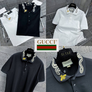 เสื้อโปโล Gucci 👕 Hiend 1:1 | เสื้อโปโลผู้ชาย