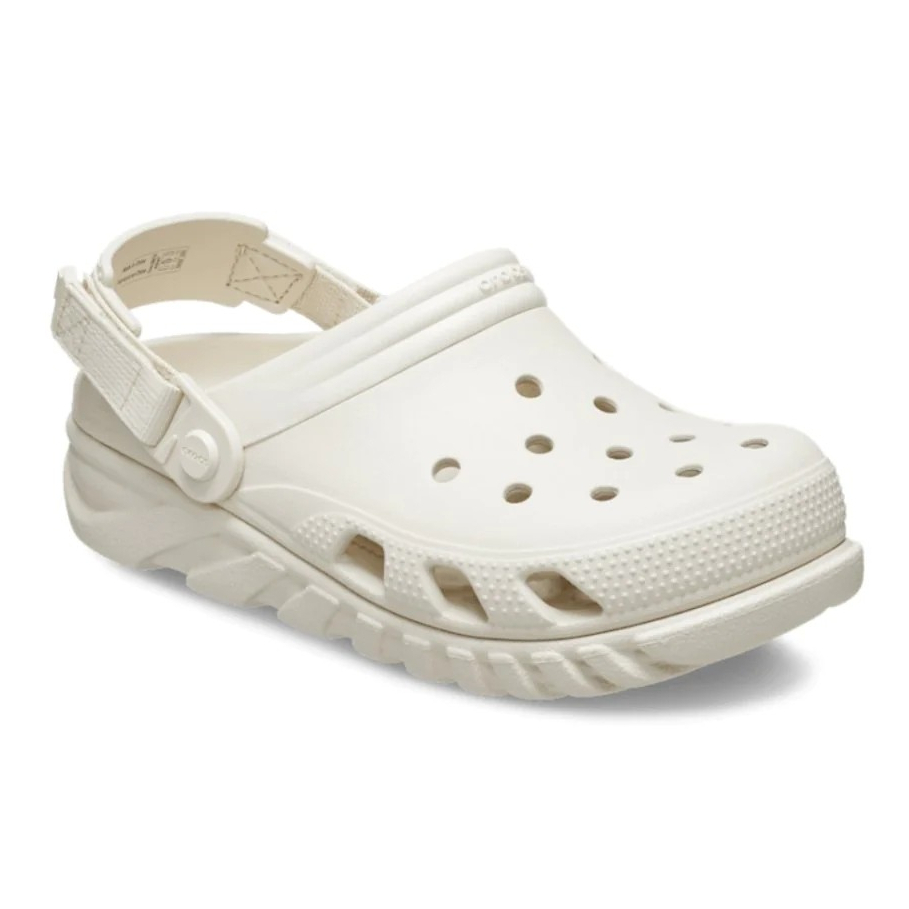 CROCS Duet Max II Clog สีครีม ตัวเด็ด ออกใหม่ รองเท้า คร็อคส์ แท้ รุ่นฮิต ได้ทั้งชายหญิง