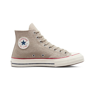 Converse รองเท้าผ้าใบ รุ่น Chuck 70 Side Zip Hi Cream - A00746Cf2Cmxx สีครีม Unisex