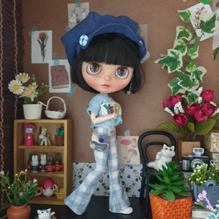 ชุดตุ๊กตาบลายธ์ โบฮีเมียน กางเกงขาบาน blytheoutfits