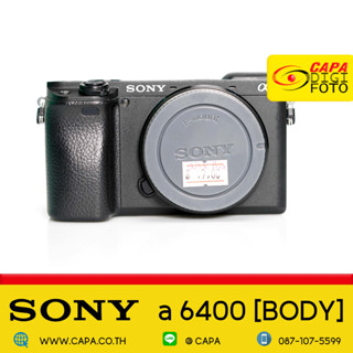 [USED]  Sony a6400 BODY YC **SHUTTER 6,XXX  *With Box/อดีตประกันศูนย์