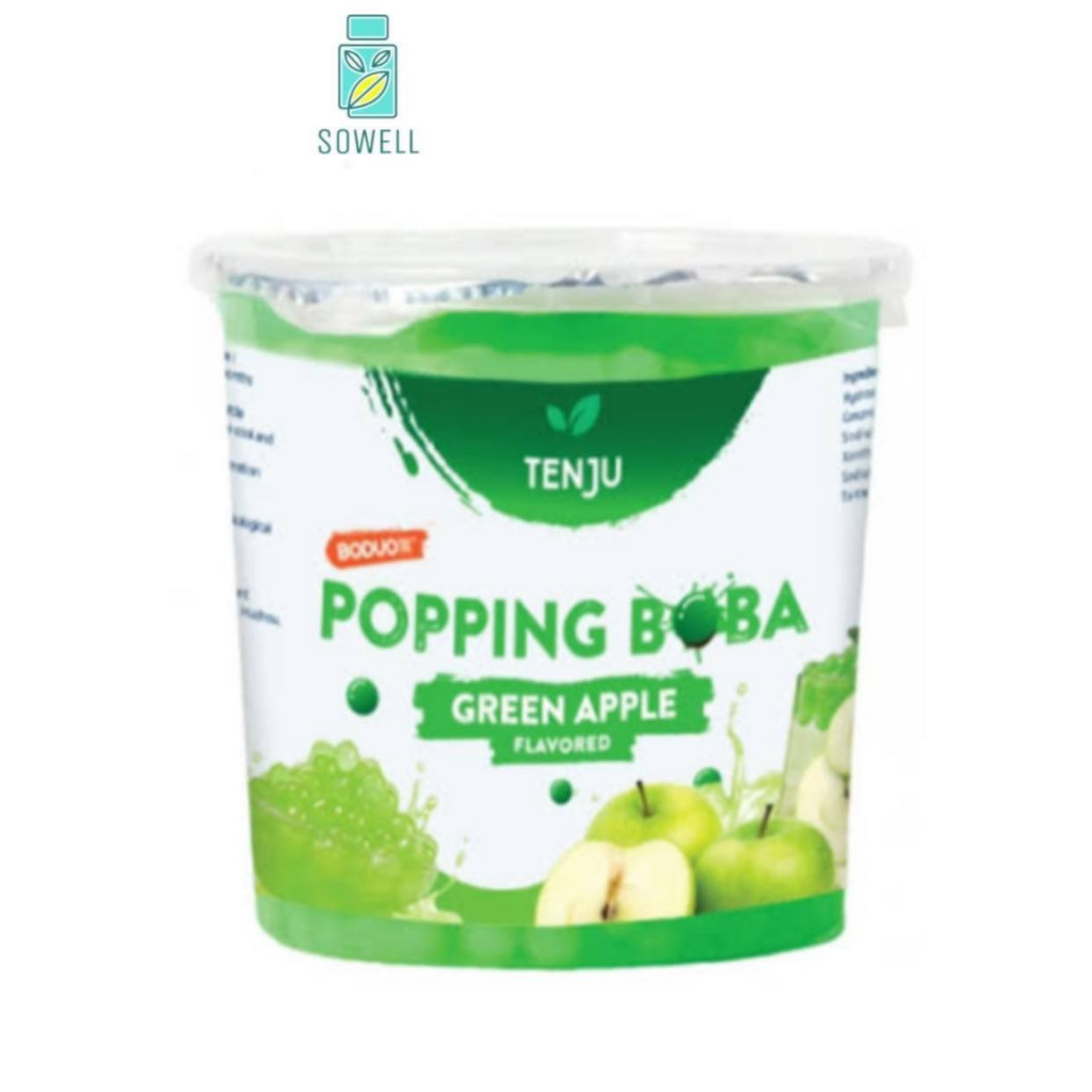 TENJU Popping Boba Apple เท็นจู ไข่มุกป็อบ แอปเปิ้ล/ 1Kg