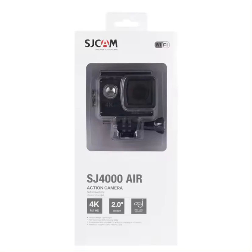 SJCAM SJ4000 Air 4K Action Camera Wifi Air สีดำ กล้องกันน้ำ 30 เมตร กล้องติดหมวกกันน๊อค ประกัน 1ปี กล้องแอคชั่น Web Cam thumbnail 8