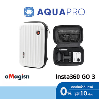 Insta360 GO 3 aMagisn Hard Small Carring Case White  กระเป๋าถือ ป้องกันกล้อง By Aquapro