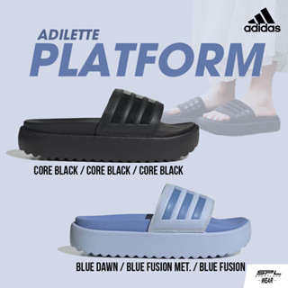 Adidas Collection อาดิดาส รองเท้าแตะ รองเท้าแฟชั่น Adilette Platform HQ6179 / HQ6181 (2000)